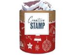 Aladine Aladine Timbri Eva Foam Alfabeto Natale