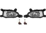 Johns, Set Fari Antinebbia Sinistro E Destro Adatto Per Hyundai Kona Os + Lampadine