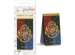 Harry Potter - Stemma Di Hogwarts - Segnalibro Magnetico - 9X4,5 Cm