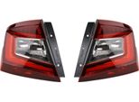 Johns, Set Luci Posteriori A Led Sinistra E Destra Compatibili Con Skoda Fabia Nj Senza Supporto Lampada