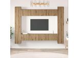 Maison Exclusive - Set Di Mobili Tv 10 Pezzi Artisan-Eiche 30,5 X 30 X 90 Cm