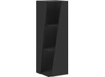 Syfax™ Mensola Laterale Nero 33 X 32 X 100,5 Cm Legno Multistrato