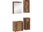 Syfax™ Set Di Mobili Per Il Bagno Con Cassetto Tulum Legno Vecchio