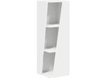 Syfax™ Mensola Laterale Bianco 33 X 32 X 100,5 Cm Legno Multistrato