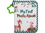 Il Mio Primo Album Fotografico Di Famiglia Contiene 4 X 6 Foto, Album Morbido In Tessuto Per Neonati