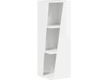 Syfax™ Mensola Laterale Bianco Lucido 33 X 32 X 100,5 Cm