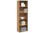 Maison Exclusive - Libreria In Rovere Artigianale 60X30X189 Cm Materiale Ligneo