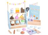 Umu® Stand Dei Gelati In Legno Per Bambini - Negozio Di Giochi Per Bambini Con Accessori Per Giochi Di Ruolo, Giocattolo In Legno Per Bambini