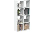 Maison Exclusive - Libreria Divisorio Bianca 69,5 X 29 X 137,5 Cm Materiale Ligneo