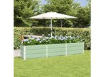 Maison Exclusive - Vaso Da Fiori Verde 240 X 40 X 45 Cm Acciaio