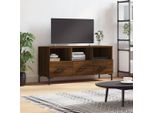 Maison Exclusive - Mobile Tv Effetto Rovere Marrone 102X36X50 Cm Materiale Ligneo