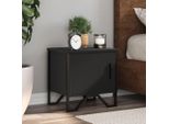 Maison Exclusive - Comodino Nero 40X30X40 Cm Materiale Ligneo