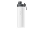 Wessper Bottiglia Termica In Acciaio Inossidabile 500 Ml, Bottiglia Isolante 0,5 L, Colore Bianco
