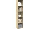 Maison Exclusive - Libreria In Rovere Sonoma 40X30X189 Cm Materiale Ligneo