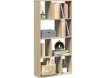 Maison Exclusive - Libreria In Rovere Sonoma 60X20X120,5 Cm Materiale Ligneo