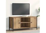 Maison Exclusive - Mobile Tv In Rovere Artisan 100 X 40 X 50 Cm Materiale Ligneo