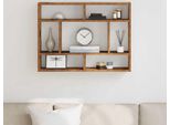 Maison Exclusive - Mensola Da Parete Effetto Legno Antico 75X16X55 Cm Materiale Ligneo