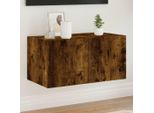 Maison Exclusive - Mobile Tv Con Luci Led Rovere Affumicato 60X35X31 Cm