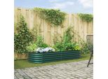 Maison Exclusive - Aiuola Rialzata Verde 240 X 80 X 44 Cm In Acciaio