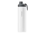 Wessper Bottiglia Termica In Acciaio Inossidabile 700 Ml, Bottiglia Termica 0,7 L, Colore Bianco