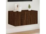 Maison Exclusive - Mobile Tv Con Luci Led Effetto Rovere Marrone 60X35X31 Cm