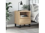 Maison Exclusive - Comodino In Rovere Sonoma 40X35X50 Cm Materiale Ligneo