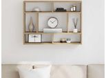 Maison Exclusive - Mensola Da Parete In Rovere Artigianale 75X16X55 Cm Materiale Ligneo