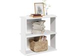 Maison Exclusive - Libreria 3 Ripiani Bianco 60X30X60 Cm Materiale Ligneo