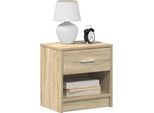 Maison Exclusive - Comodini 2 Pz. Con Cassetto Rovere Sonoma 39X28X41 Cm