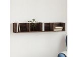 Maison Exclusive - Armadio A Muro Effetto Rovere Marrone 99X18X16,5 Cm Materiale Ligneo