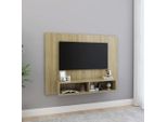 Maison Exclusive - Mobile Tv In Rovere Sonoma 120X23,5X90 Cm Materiale Ligneo