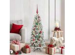 Maison Exclusive - Albero Di Natale Artificiale Con 150 Led E Supporto Bianco 120 Cm