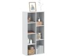 Maison Exclusive - Libreria Bianca 50X25X105 Cm Materiale Ligneo