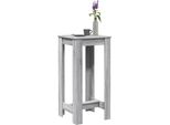 Maison Exclusive - Tavolo Da Bar Grigio Sonoma 51X50X103,5 Cm Materiale Ligneo