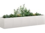 Maison Exclusive - Vaso Da Fiori 200X40X40 Cm In Acciaio Inox