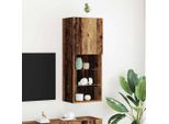 Maison Exclusive - Mobile Tv In Legno Antico 40,5 X 30 X 102 Cm Materiale Ligneo
