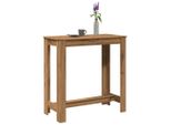 Maison Exclusive - Tavolo Da Bar In Rovere Artigianale 102X50X103,5 Cm Materiale Ligneo