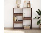 Maison Exclusive - Libreria/Divisorio Effetto Rovere Marrone 100X33X115 Cm