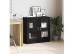 Maison Exclusive - Libreria Effetto Rovere Nero 82,5 X 30,5 X 80 Cm