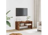 Maison Exclusive - Mobile Tv Effetto Legno Antico 80X40X40 Cm Materiale Ligneo