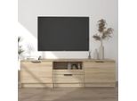 Maison Exclusive - Mobile Tv In Rovere Sonoma 140 X 35 X 40 Cm Materiale Ligneo