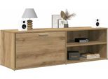 Maison Exclusive - Mobile Tv In Rovere Artigianale 120X34X37 Cm Materiale Ligneo