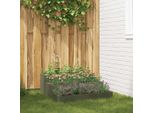 Maison Exclusive - Vaso Da Giardino Verde Oliva 90 X 90 X 35 Cm