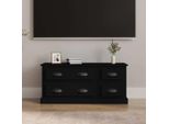 Maison Exclusive - Mobile Tv Nero 100X35,5X45 Cm Materiale Ligneo