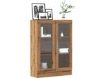 Maison Exclusive - Libreria In Rovere Artigianale 82,5X30,5X115 Cm Materiale Ligneo