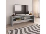 Maison Exclusive - Mobile Tv Grigio Cemento 120X40X40 Cm Materiale Ligneo