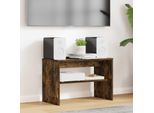 Maison Exclusive - Mobile Tv In Rovere Affumicato 60 X 30 X 40 Cm Materiale Ligneo
