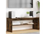 Maison Exclusive - Mobile Tv Rovere Affumicato 100 X 35 X 40 Cm Materiale Ligneo