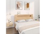 Maison Exclusive - Comodini Da Parete 2 Pezzi In Rovere Sonoma 50X36X25 Cm