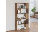 Maison Exclusive - Libreria In Rovere Artigianale 80 X 24 X 159 Cm Materiale Ligneo